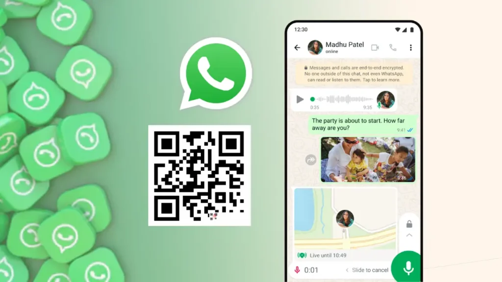 Sending WhatsApp Message without Saving Number through QR Codes