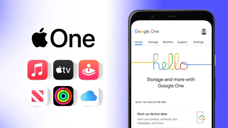 Apple One vs Google One Cloud Storage