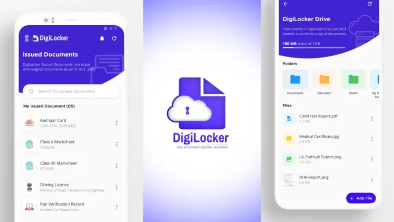 DigiLocker Government Documents Storage