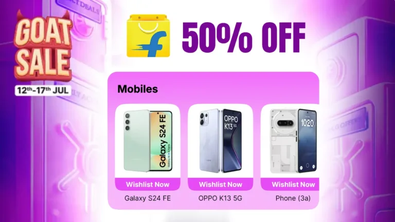 Flipkart GOAT Sale Deals and Offers