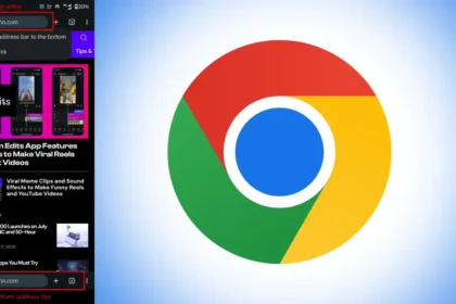 Google Chrome App Bottom Address Bar