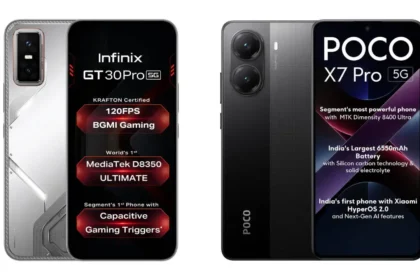 Infinix GT 30 Pro vs Poco X7 Pro Comparison