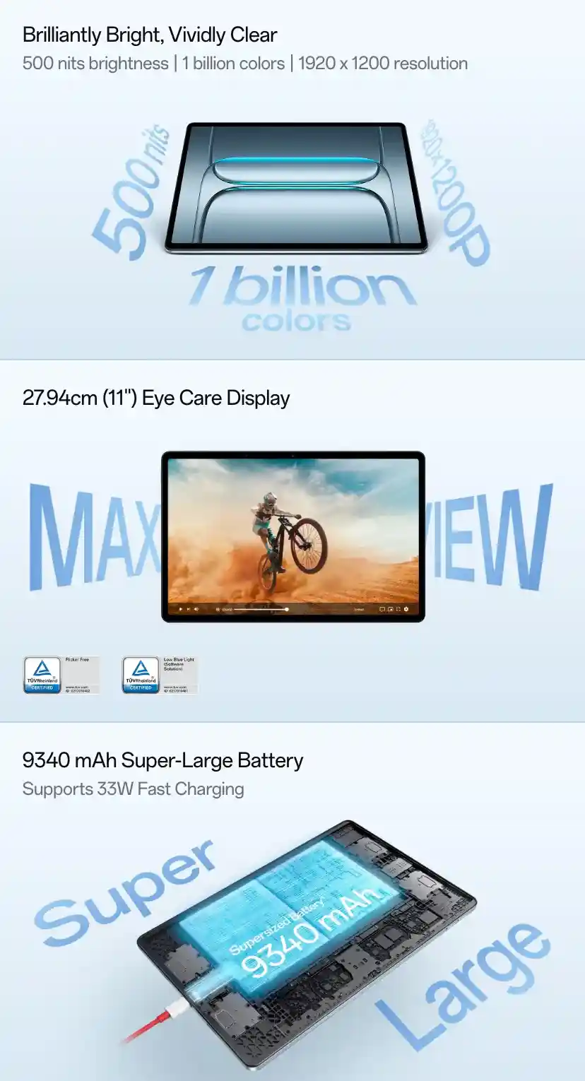 OnePlus Pad Lite Features