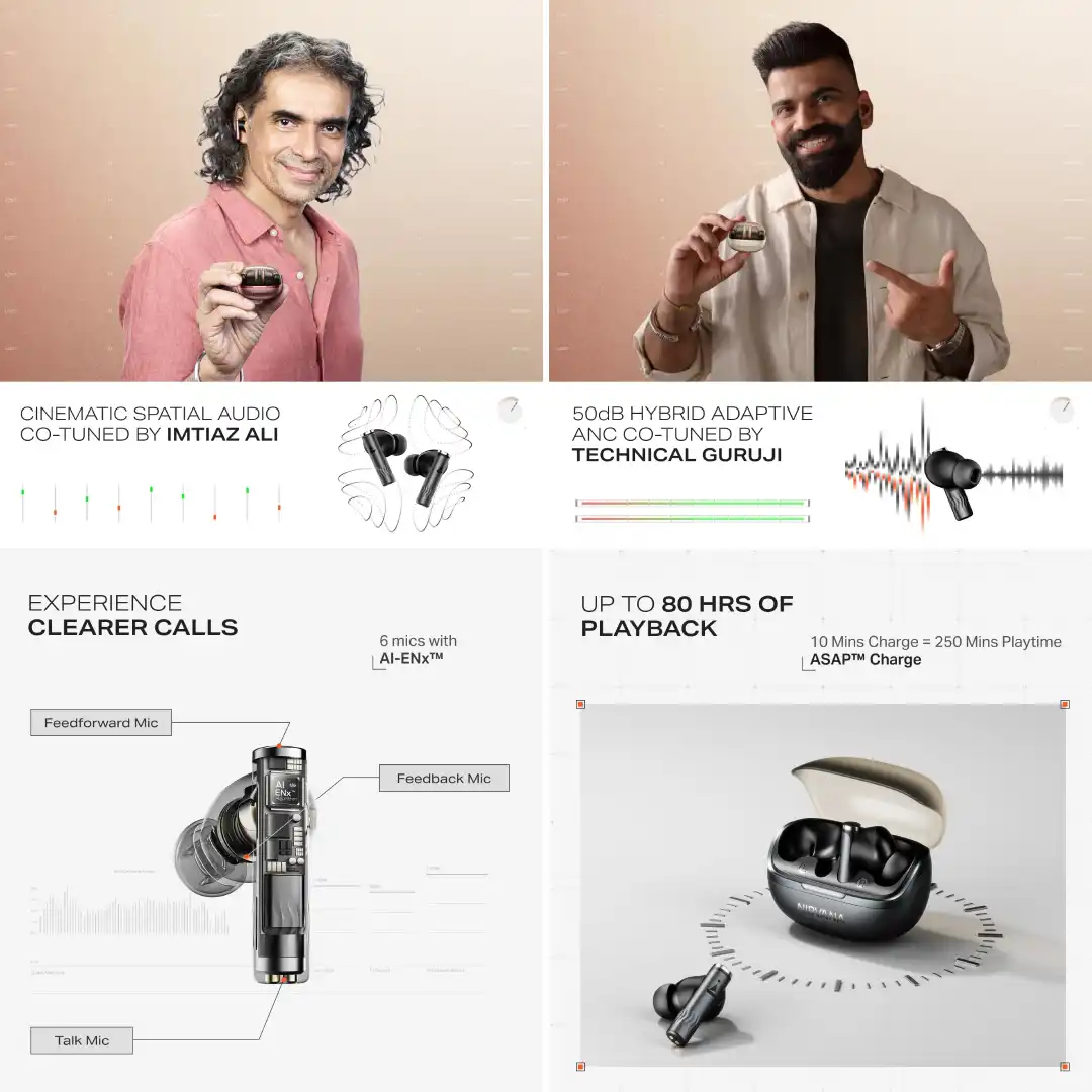 boAt Nirvana Zenith Pro TWS features