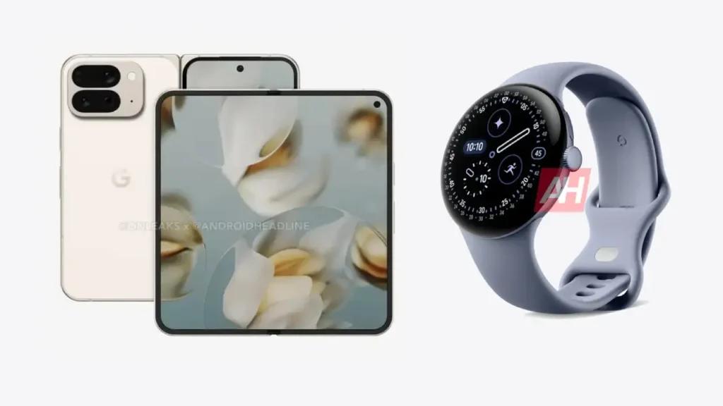 Google Pixel Fold Phone and Watch 4 News