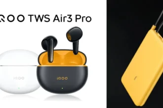 iQOO Air3 Pro Earbuds and Powerbank
